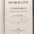 «Du Poivoir De L'État sur L' Enseignement - 1844»