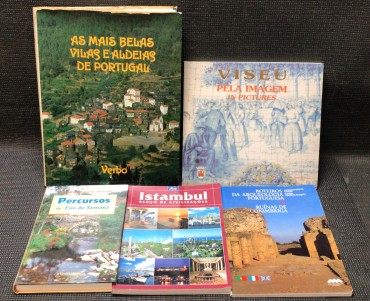 «Lote de 5 Livros Turismo» 