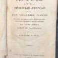 «Dictionnaire Piemontais-Français - 2 Tomos - 1814»