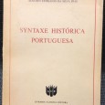 «Syntaxe Histórica Portuguesa»