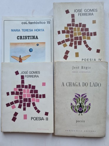 4 LIVROS DE LITERATURA PORTUGUESA